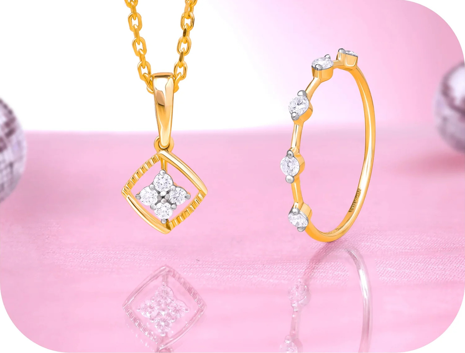 Golden Anniversary jewellery
